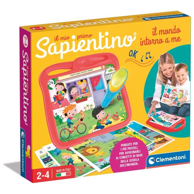 Image of Clementoni Gioco Educativo Sapientino Il Mondo intorno a Me