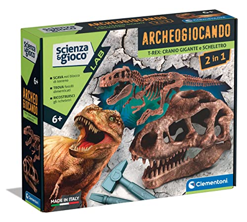 Jogo De Ciência Clementoni Arqueojuego T Rex Ref.55032 - Vila