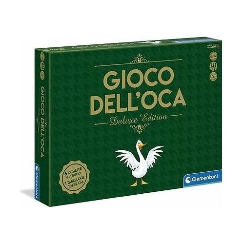 Clementoni Gioco di Societa' Il Gioco dell'Oca Deluxe Edition