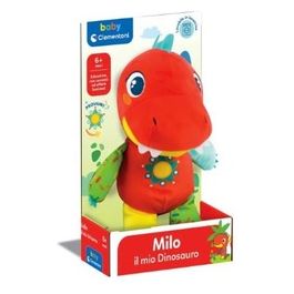Clementoni Milo Il Mio Dinosauro Peluche Sviluppo Multisensoriale