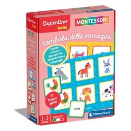 Clementoni Montessori Sapientino Baby Tombola delle Immagini