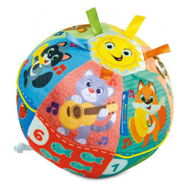 Palla Musicale Educativa Baby 25cm Parlante Italiano Multicolore