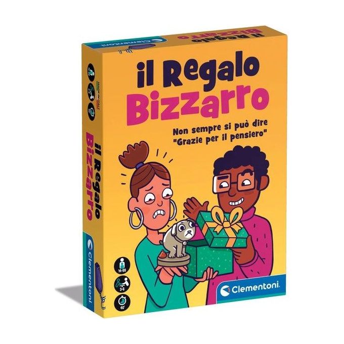 Clementoni Party Game Regalo Bizzarro