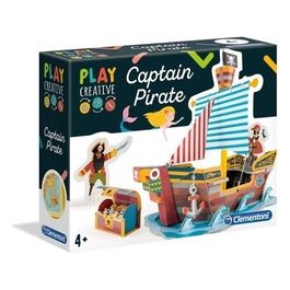 Clementoni Play Creative Crea la Tua Barca Pirata