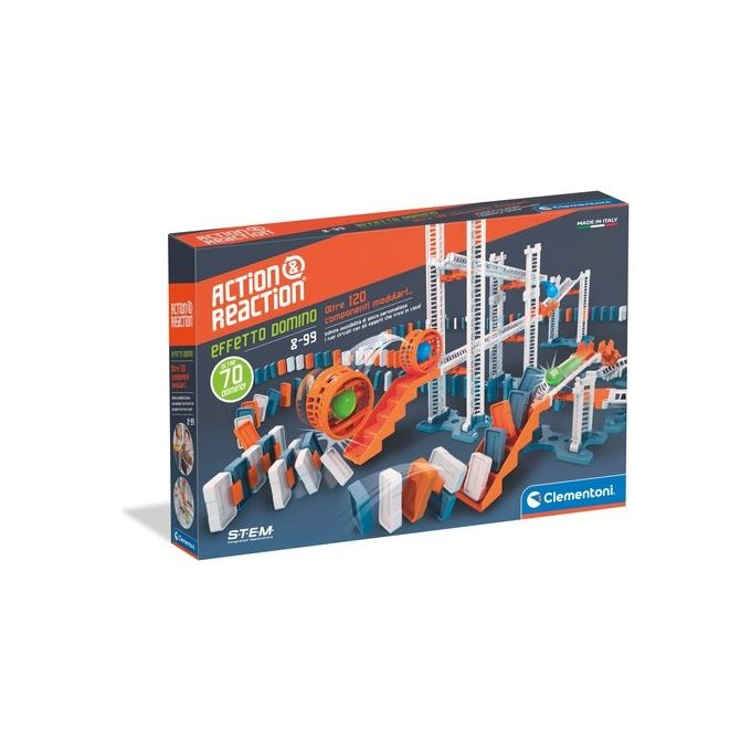 Clementoni Playset Pista Azione e Reazione Domino Effect