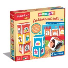 Clementoni Prescolare Montessori Torre dei Cubi