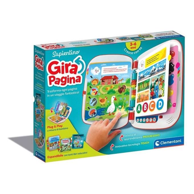 Image of Clementoni Prescolare Sapientino Girapagina