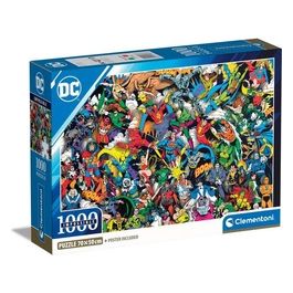Puzzle da 1000 Pezzi Impossible - Dc Comics