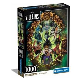 Puzzle da 1000 Pezzi - Disney Villains