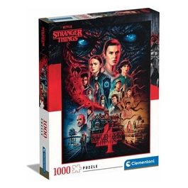 Clementoni Puzzle da 1000 Pezzi Stranger Things 4