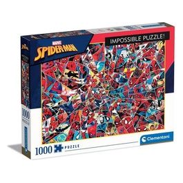Clementoni Puzzle da 1000 Pezzi Impossible Puzzle: Spiderman