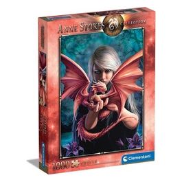 Clementoni Puzzle da 1000 Pezzi Anne Stokes: Dragonkin