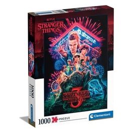 Clementoni Puzzle da 1000 Pezzi Stranger Things 3