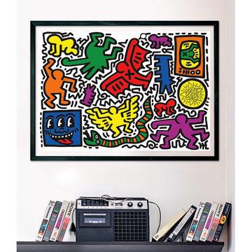 Clementoni Puzzle da 1000 Pezzi Keith Haring