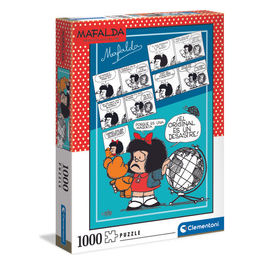 Clementoni Puzzle da 1000 Pezzi Mafalda