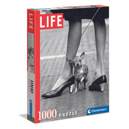 Clementoni Puzzle da 1000 Pezzi Life Magazine Chihuahua