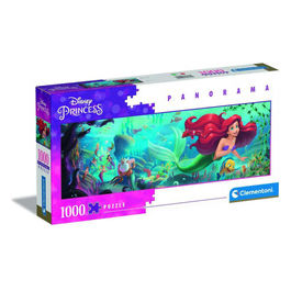 Clementoni Puzzle da 1000 Pezzi Panorama The Little Mermaid