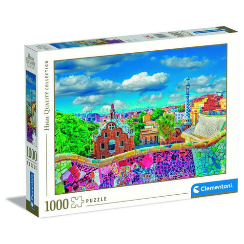 Clementoni Puzzle da 1000 Pezzi Park Guell Barcelona
