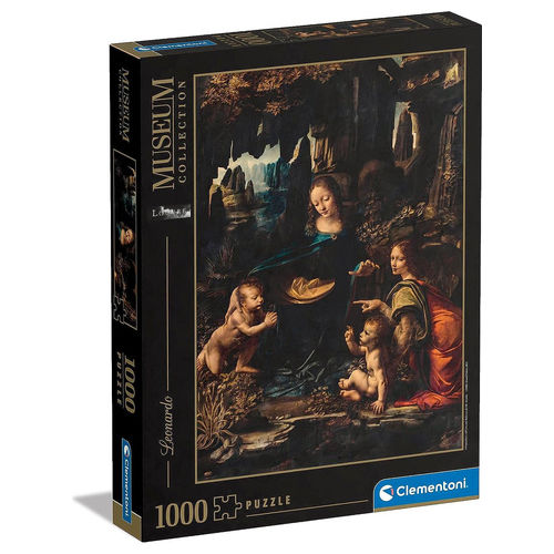 Clementoni Puzzle da 1000 Pezzi Leonardo: La Vergine delle Rocce