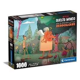 Puzzle 1000 Pezzi Zerocalcare Il Mondo non mi Rendera' Cattivo