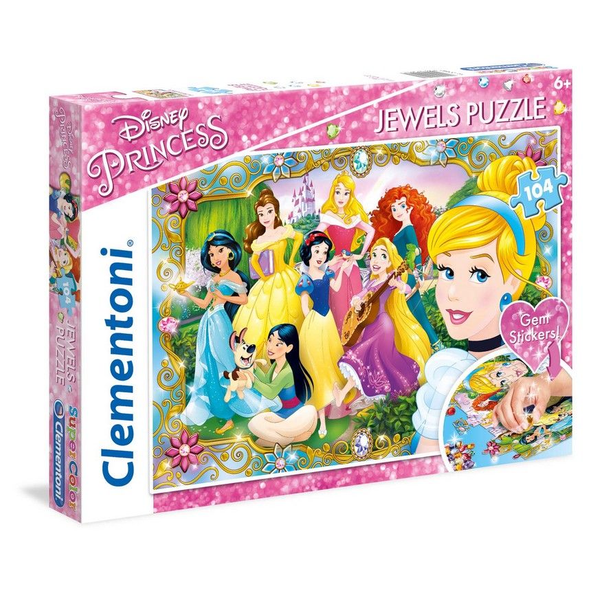 Puzzle 104 Jewels Princess