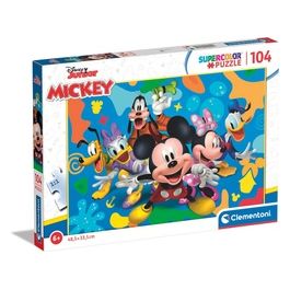 Clementoni Puzzle da 104 Pezzi Mickey and Friends