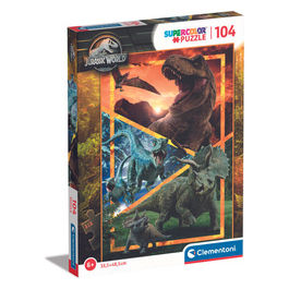 Clementoni Puzzle da 104 Pezzi Maxi Jurassic World