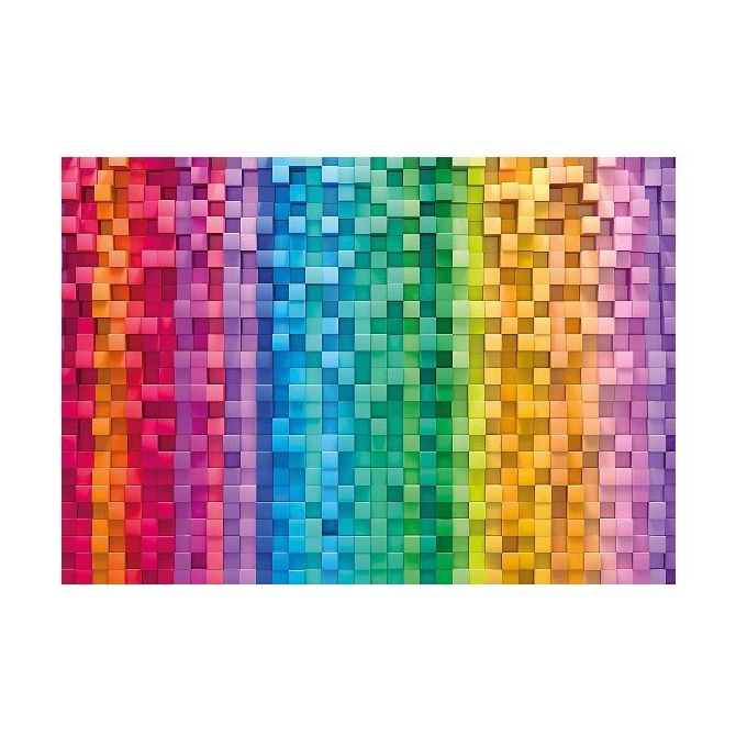 Clementoni Puzzle 1500 Pezzi ColorBoom Pixel