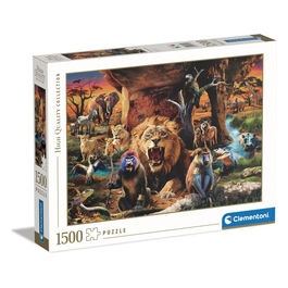 Puzzle 1500 Pezzi Società Tribale Made in Italy