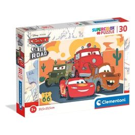 Clementoni Puzzle 30 Pezzi Cars on The Road