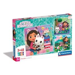 Puzzle 48 Pezzi Gabby's Dollhouse Tris Supercolor