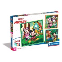 Puzzle 48 Pezzi Mickey and Friends Tris Supercolor