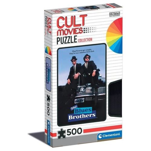 Clementoni Puzzle da 500 Pezzi Cult Movies: The Blues Brothers