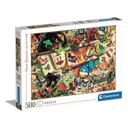 Clementoni Puzzle da 500 Pezzi The Butterfly Collector
