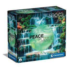 Clementoni Puzzle da 500 Pezzi Peace Puzzle The Waterfall