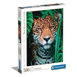 Clementoni Puzzle da 500 Pezzi Jaguar in the Jungle