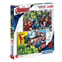 Clementoni Puzzle Avengers 2x60 Pezzi