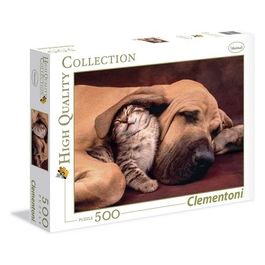 Clementoni Puzzle Fototeca Puppies 500 Pezzi