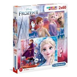 Clementoni Puzzle Frozen 2 2x60 Pezzi
