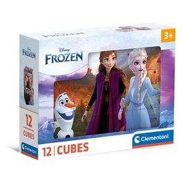 Puzzle Frozen Cubi 12 Pezzi