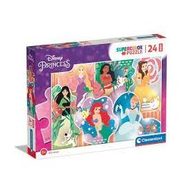 Clementoni Puzzle Maxi Supercolor Princess