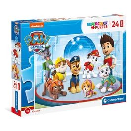 Clementoni Puzzle Paw Patrol Supercolor 24 Pezzi Maxi