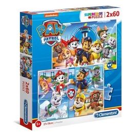 Puzzle Paw Patrol 2x60 Pezzi