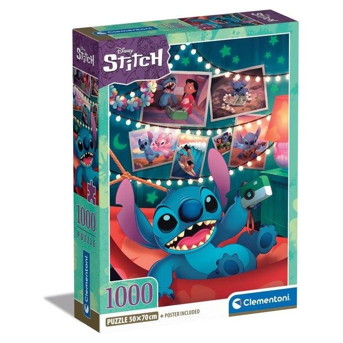 Image of Clementoni Puzzle Stitch con Poster Incluso