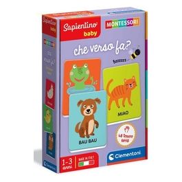 Sapientino Montessori Baby che Verso Fa?