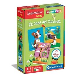 Clementoni Sapientino Montessori Baby Case dei Cuccioli