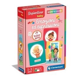 Clementoni Sapientino Montessori Baby Emozioni ed Espressioni