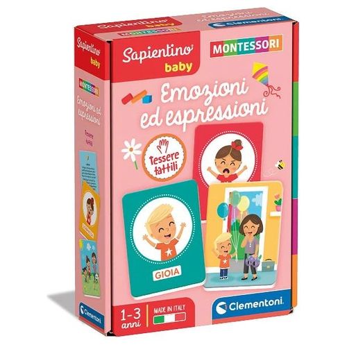 Clementoni Sapientino Montessori Baby Emozioni ed Espressioni
