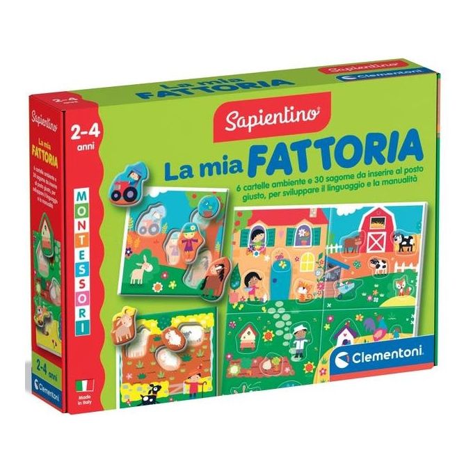 Image of Clementoni Sapientino Montessori La mia Fattoria