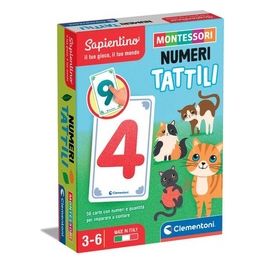 Sapientino Montessori Numeri Tattili
